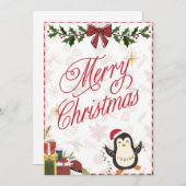 Vroege kerstkaart (Voorkant / Achterkant)