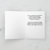 Vroege kerstkaart #002 feestdagen kaart (Binnen)