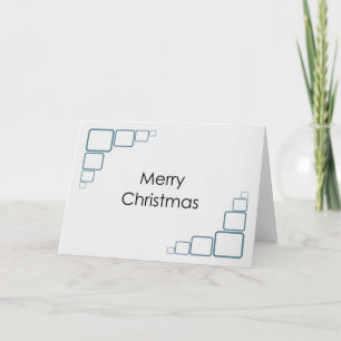 Vroege kerstkaart feestdagen kaart