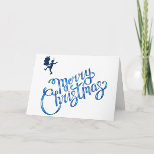Vroege kerstkaart feestdagen kaart