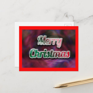 Vroege kerstkaart feestdagenkaart