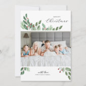 Vroege kerstkaart met Waterverf (Voorkant)