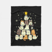 Vroege kerstkerstmis fleece deken (Voorkant)