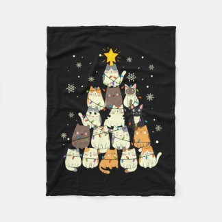 Vroege kerstkerstmis fleece deken