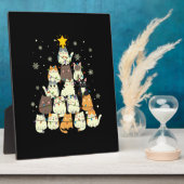 Vroege kerstkerstmis fotoplaat (Zijkant)