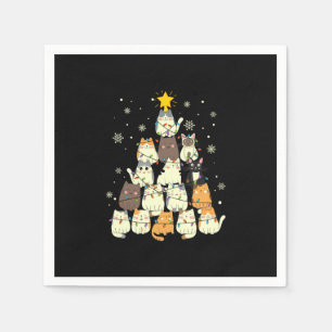 Vroege kerstkerstmis servet