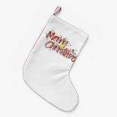 Vroege kerstlichten kleine kerstsok (Voorkant (Hangend))