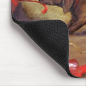 Vroege Kerstmis of Slechte Dachshund Dog :) Muismat (Hoek)