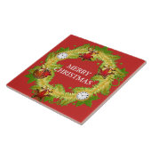 Vroege kerstvakantie tegeltje (Zijkant)