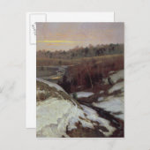 Vroege Lente 1905 Briefkaart (Voorkant / Achterkant)