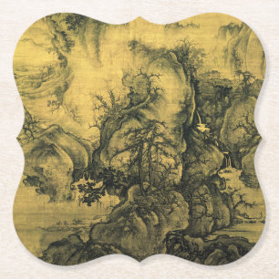 Vroege lente en Guo Xi - Chinees kunst/imperiaal C Kartonnen Onderzetters
