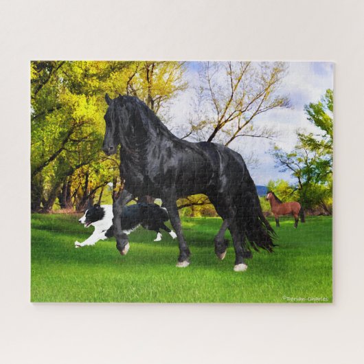 "Vroege lente" Legpuzzel (Horizontaal)