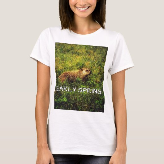 Vroege lente t-shirt (Voorkant)