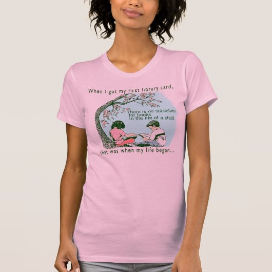 Vroege lezing t-shirt (Voorkant)