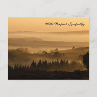 Vroege lichtbijbel Verse Sympathiekaart