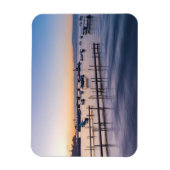 Vroege morgen schilderachtig van het meer in Chapa Magneet (Verticaal)