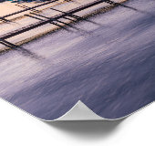 Vroege morgen schilderachtig van het meer in Chapa Poster (Hoek)