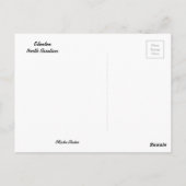 Vroege ochtend bij de Edenton Marina Briefkaart (Achterkant)