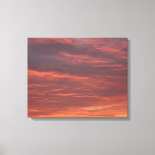 Vroege ochtend Canvas Afdruk (Voorkant)
