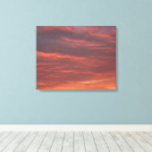 Vroege ochtend Canvas Afdruk (Insitu (Houten vloer))