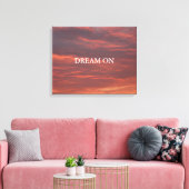 Vroege ochtend Canvas Afdruk (Insitu (Woonkamer))