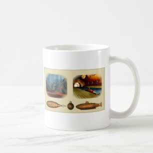 vroege onderzeeër koffiemok