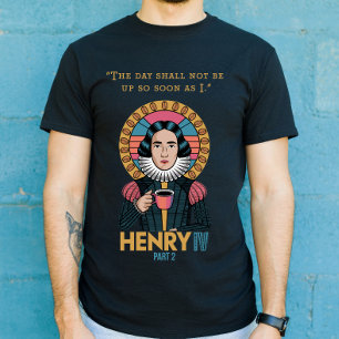 Vroege Riser: Quote en koffie grappig T-shirt