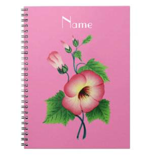 Vroege roze bloemen Thunder_Cove Notitieboek