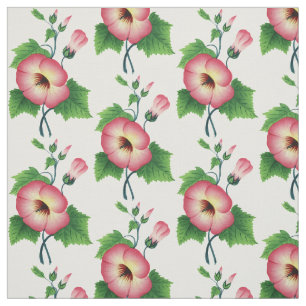 Vroege roze bloemen Thunder_Cove Stof