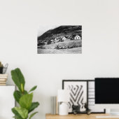 Vroege scène van Kodiak, Alaska-foto Poster (Thuiskantoor)