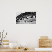 Vroege scène van Kodiak, Alaska-foto Poster (Keuken)