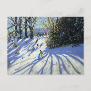 Vroege sneeuw Darley Park Briefkaart