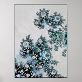 vroege sneeuw poster