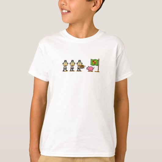 Vroege T-shirt Poptropica (Voorkant)