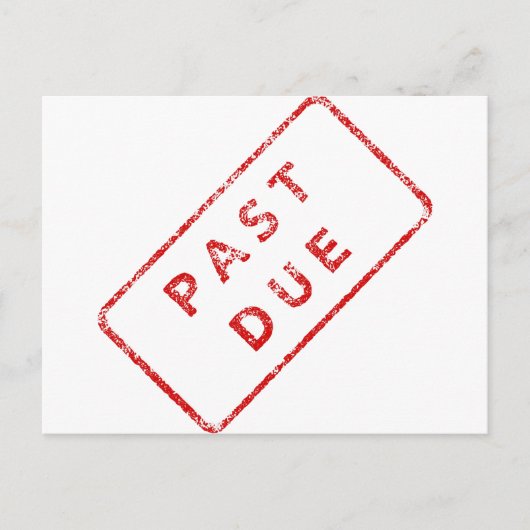 Vroege Vervalstempel in rood Briefkaart (Voorkant)