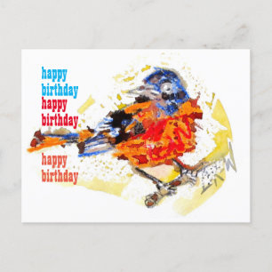 Vroege vogel #170109 Briefkaart