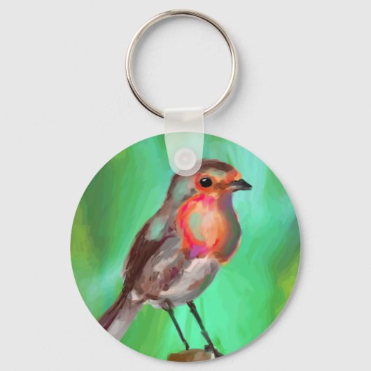 Vroege vogel krijgt de worm sleutelhanger (Voorkant)