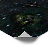 Vroege vogelafdrukken poster (Hoek)