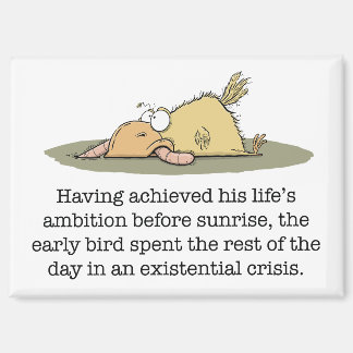 vroege-vogelmagneet magneet