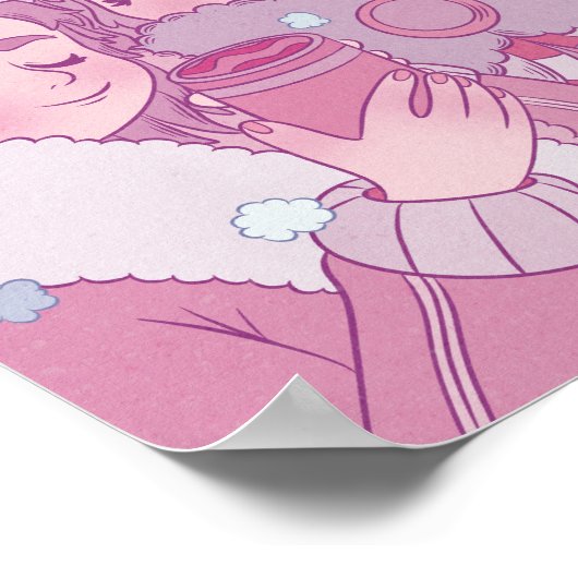 Vroege wintersneeuw poster (Hoek)