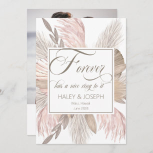 Vroeger heeft het een mooi Verloving. Aankondiging