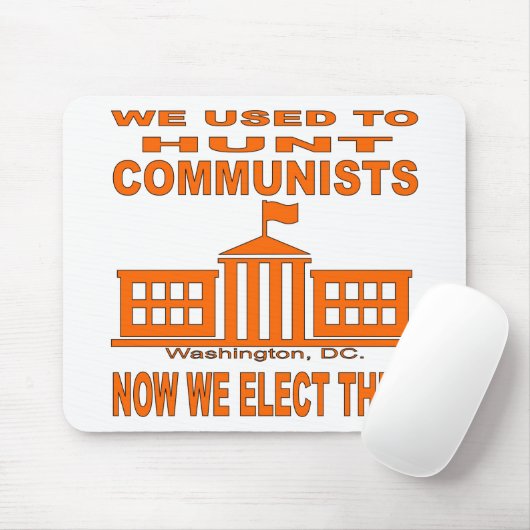 Vroeger jaagden we op communisten, nu kiezen we ze muismat (Met muis)