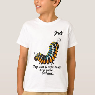 "Vroeger..." Jongen T-shirt