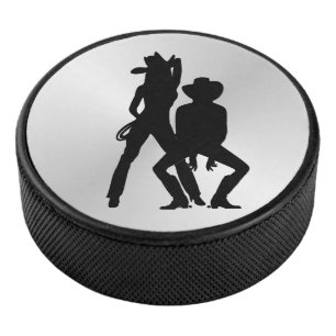 Vroeger was het een linedance hockey puck