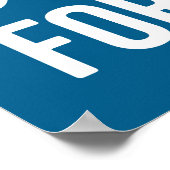 Vroeger zorgde ik voor grappige prijsopgave poster (Hoek)