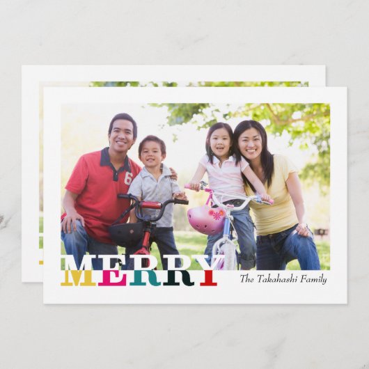 Vroegere en heldere front- en backfeestkaart feestdagenkaart (Voorkant / Achterkant)