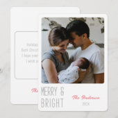 Vroegere en heldere, gepersonaliseerde fotokerstka (Voorkant / Achterkant)