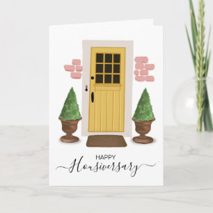 Vroegere huisherdenkingsdag kaart