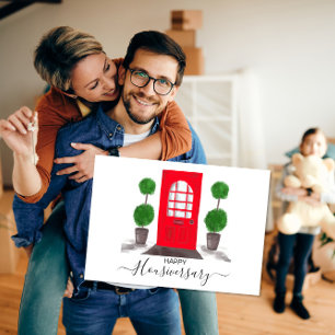 Vroegere huisherdenkingsdag kaart