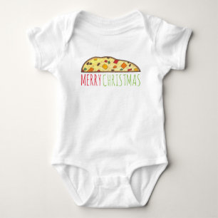 Vroegere kerst Italiaanse bakkerij Holiday Biscott Romper